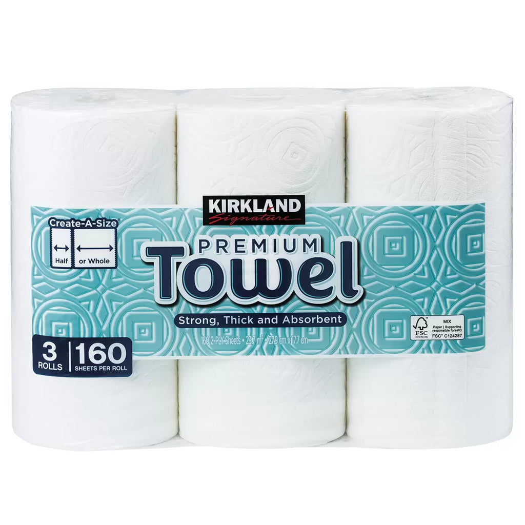 Kirkland Signature Paper Towel Create A Size 12 x 160 Sheets